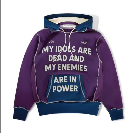 A purple color hoodie from Advisory Board Crystals